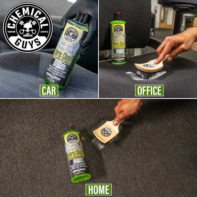 Chemical Guys CWS203 Foaming Citrus Fabric Clean Carpet & Upholstery Cleaner (Car Carpets, Seats & Floor Mats), Safe for Cars, Home, Office, & More, 128 fl oz (1 Gallon), Citrus Scent