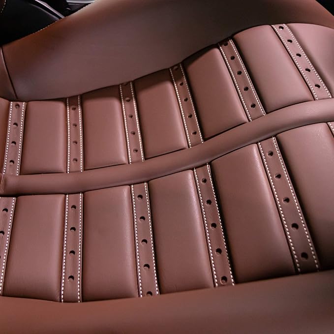 Gyeon Leather Shield EVO 50 ml - Ceramic Coating Liquid for Leather | All Types of Natural Leather, Tesla Vegan | No Change in Finish of Upholstery |Repels Dirt and Liquid, Car Interior UV Protector