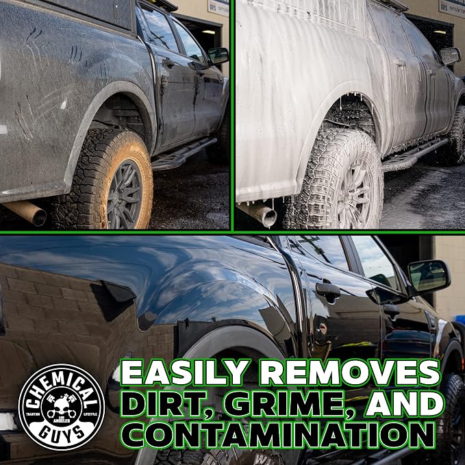 Chemical Guys, Honeydew Snow Foam Car Wash Soap for Foam Cannons, 16 oz | Works with foam cannons, foam guns or bucket washes, safe for cars, trucks, motorcycles, RVs, honeydew scent