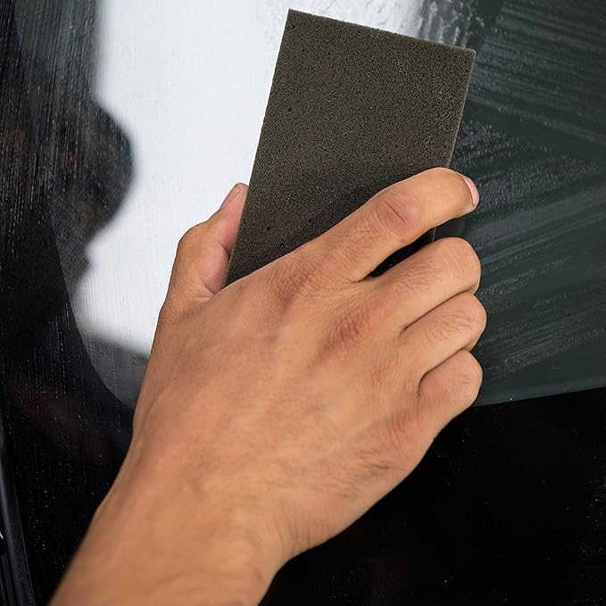 Chemical Guys, Clay Block V2 Reusable Rubber Polymer for Paint Prep, Black | Reusable rubber polymer block glides over paint and glass with lube to lift bonded grime, easy to clean