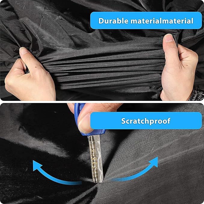 UV Protection SUV Car Cover Windproof Dustproof Scratch Resistant Outdoor Universal Full Car Covers for SUV M