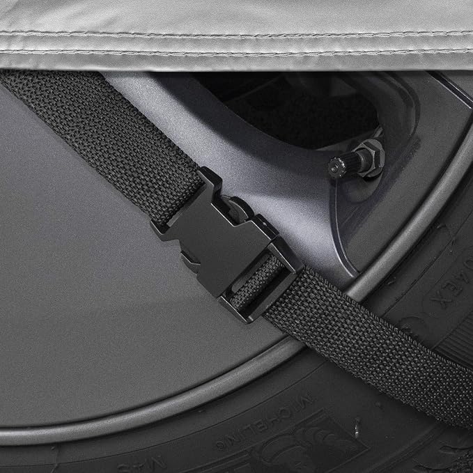 Motor Trend SafeKeeper Heavy Duty Car Cover Waterproof All Weather, Multi-Layered Truck SUV Car Cover for Snow Rain Sun UV Protection, Full Exterior Car Covers for Automobiles (Fits up to 157" Length)