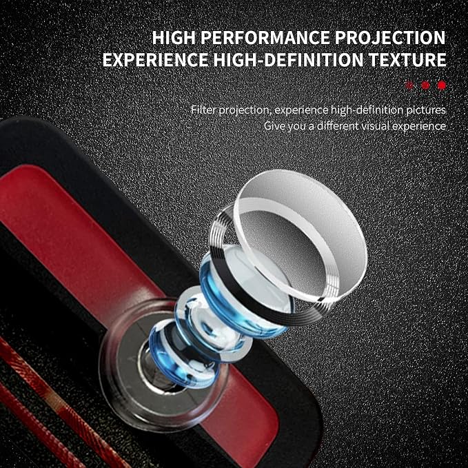 2 Pcs Non-Fading Door Light Logo, Projector Welcome Lamp Door Light Puddle Lights Kit Compatible with Accessories S Class 2021-2024 / C Class 2022-2024 / E Class 2024 / GLC EQS