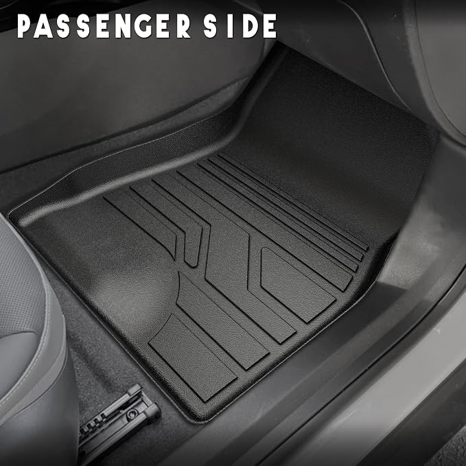 KARPAL Floor Mats for 2024 2025 2026 Chevrolet/Chevy Trax & Buick Envista, All-Weather TPE Custom Fit Anti-Slip Floor Liners Car Mats Accessories