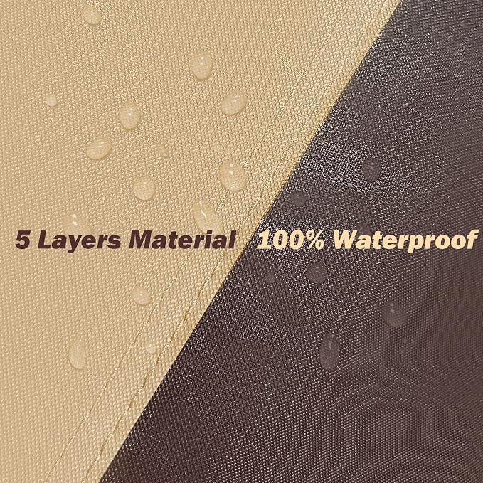 Prius Car Cover Waterproof All Weather Compatible with Toyota Prius 2004-2024, Outdoor Heavy Duty Anti-UV Car Covers Rain Sun Snow Protection with Zipper and Windproof Buckle