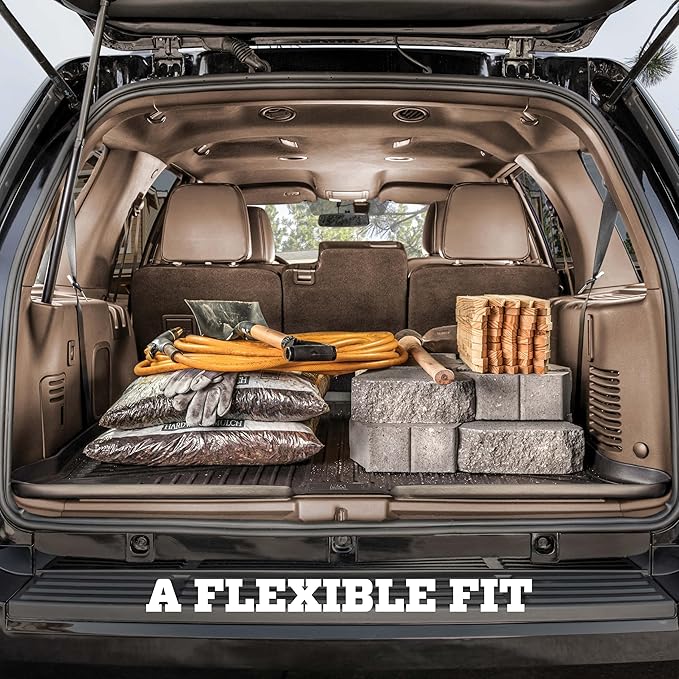 Husky Liners Weatherbeater Cargo Liner | Fits 2010-2024 Toyota 4Runner w/3rd Row Option | Cargo, 1-pc. Black - 25741