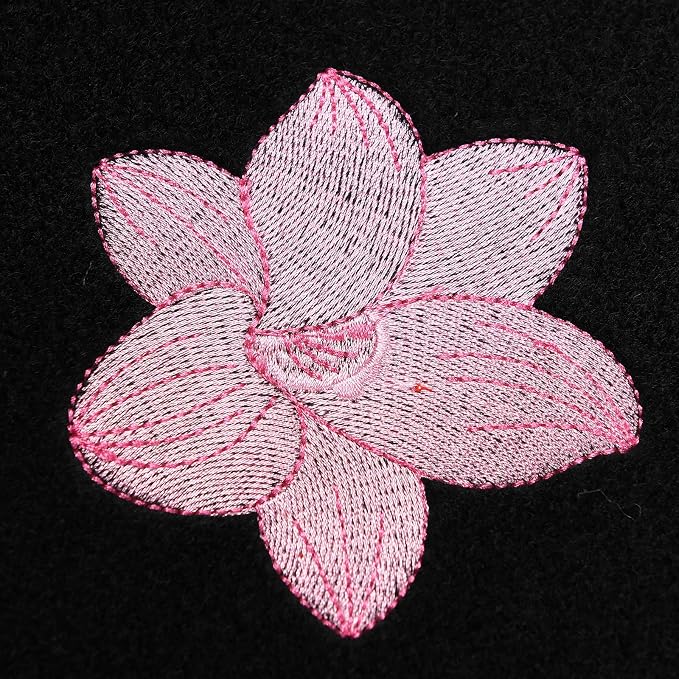 August Auto Universal Fit Flower 4PC Carpet Car Floor Mats with Heelpad Fit for Sedan, SUVs, Truck, Vans