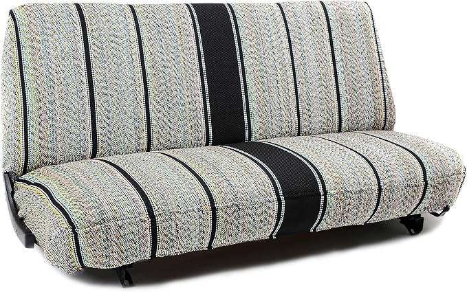 Seat Covers Unlimited - Universal Car Seat Cover for Truck and Car Bench Seats that are One Piece and Durable for Long Lasting Protection - Black