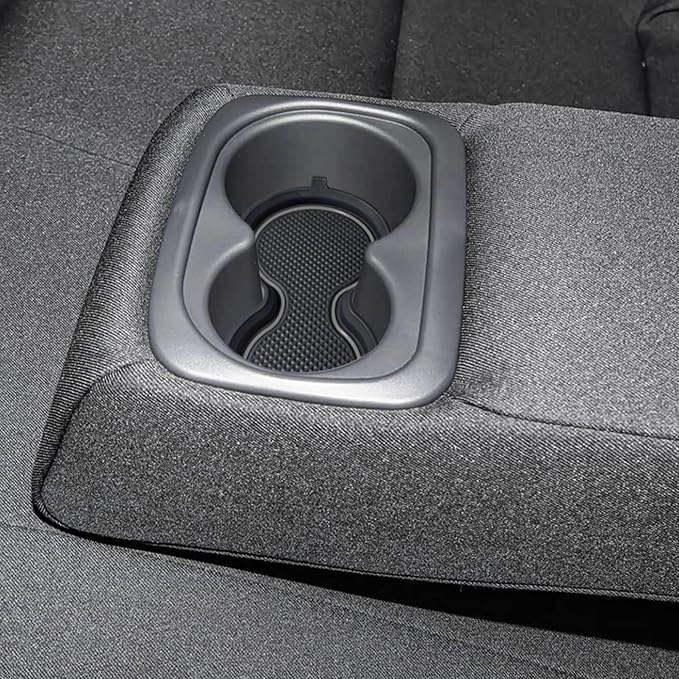 for Honda Civic Accessories 2026 2025 2024 2023 2022 Cup Holder Inserts Center Console Liner 3D Silicone Cup Holder Coaster Protector Mat Pad Non-Slip Interior Decoration for Civic 3Pcs (Gray)