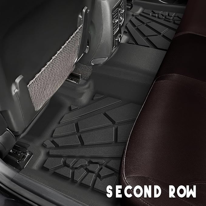KARPAL Floor Mats & Cargo Liner for 2016-2021 Jeep Grand Cherokee / 2022 Grand Cherokee WK (Not for WL), All Weather TPE Custom Fit Floor Liners Car Mats Accessories