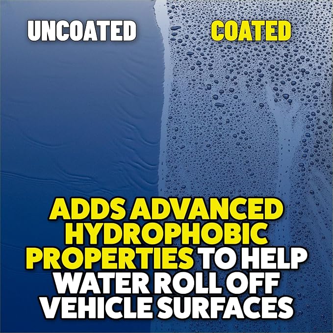 Chemical Guys, HydroCharge Ceramic Spray Coating & Towels Kit, 16 oz, 4 Pc | Ceramic spray coating adds gloss and hydrophobic protection, with three plush Monster microfiber towels