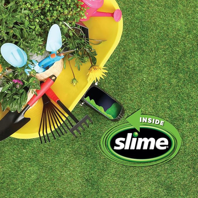 Slime 10009 Flat Tire Puncture Repair Sealant, Prevent and Repair, All Off-Highway Tubeless Tires, 32 oz Bottle