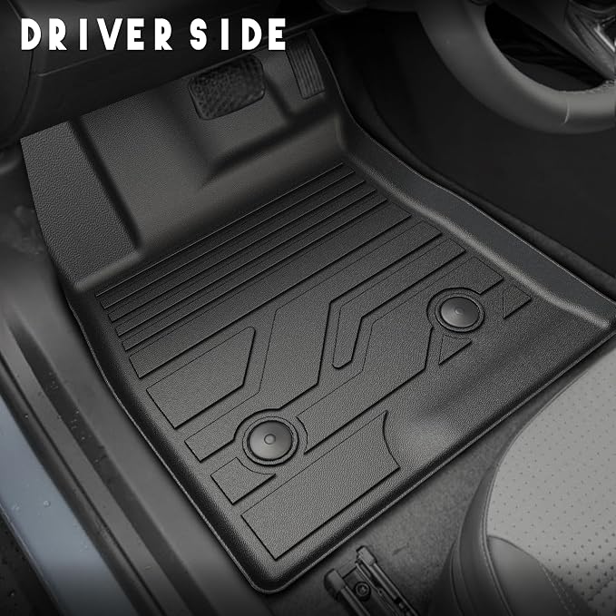 KARPAL Floor Mats for 2024 2025 2026 Chevrolet/Chevy Trax & Buick Envista, All-Weather TPE Custom Fit Anti-Slip Floor Liners Car Mats Accessories