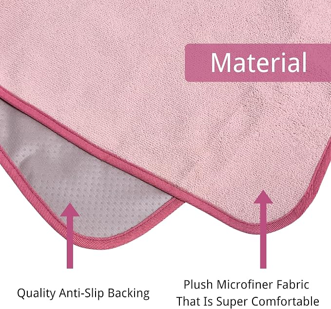 Waterproof Car Seat Cover for Front Seats, Protector for Cars SUVs Trucks, Sweat Towel Seat Covers Bucket for Gym,Workout,Beach,Hiking,Running and Swimming(Pink, 2PCS Front Seat Towel)