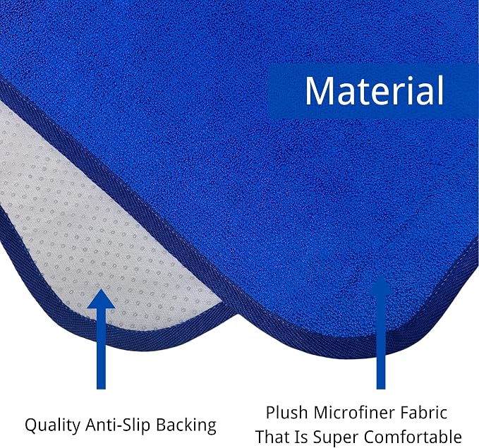 Waterproof Car Seat Cover for Front Seats, Protector for Cars SUVs Trucks, Sweat Towel Seat Covers Bucket for Gym,Workout,Beach,Hiking,Running Swimming (Blue, 1PC)