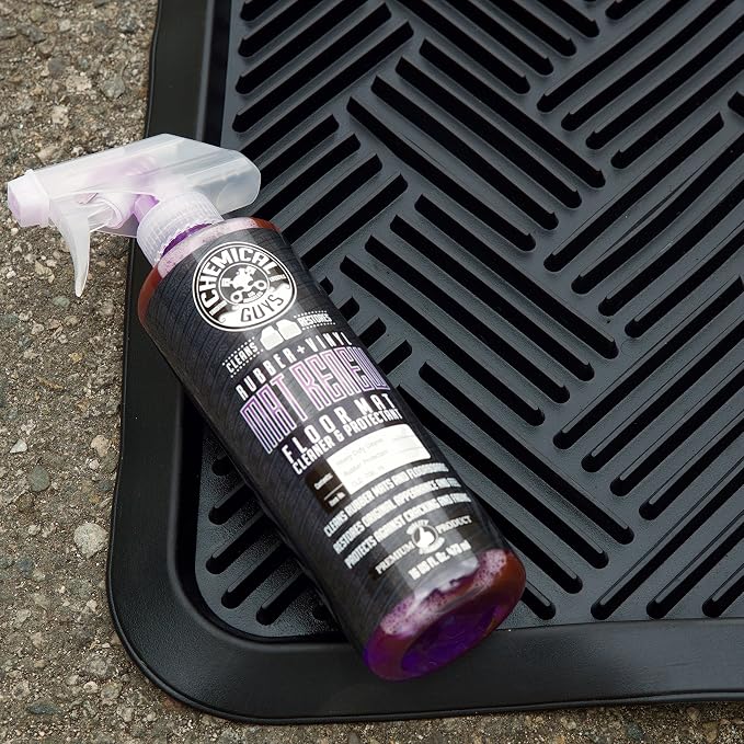 Chemical Guys, Mat Renew Rubber & Vinyl Mat Cleaner & Protectant, 16 oz | Cleans and revives rubber mats, liners and running boards, restoring a factory look with a protective finish